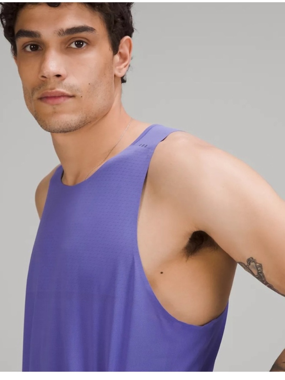 lululemon athletica Men's fast and free singlet Tank -size medium
